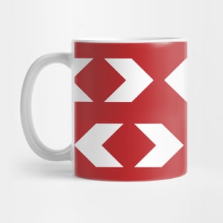 Colorful Modern Retro Geometric Pattern Mug